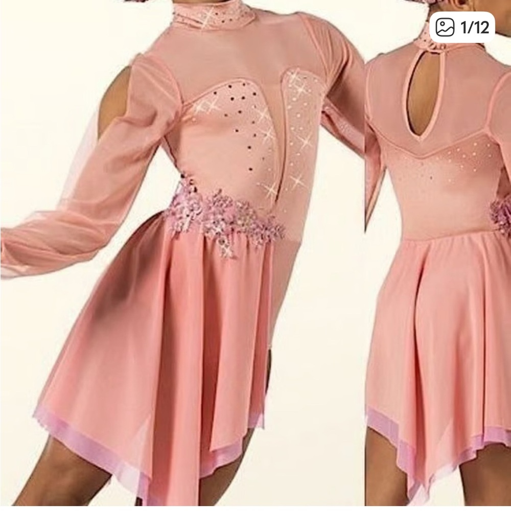 Weissman Blush Pink Formal Kids Dress
